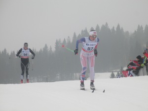Me during the 30km race in Holmenkollen
