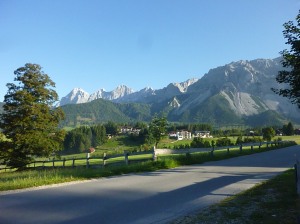 The view from out chalet